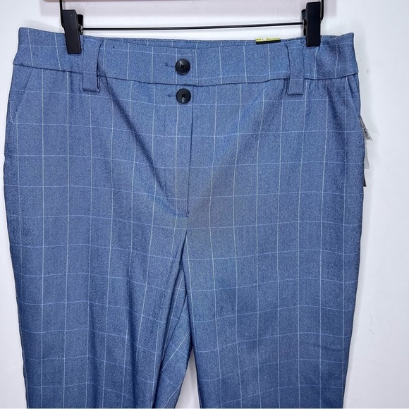 Reitman’s Slim Windowpane Pants The Iconic Size 16- Petite - Picture 6 of 11